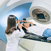 Cancer treatment in a modern medical private clinic or hospital